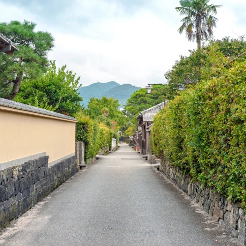 hagi street in yamaguchi